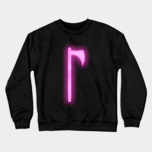 Spiritual Weapon (Pink Battleaxe) Crewneck Sweatshirt